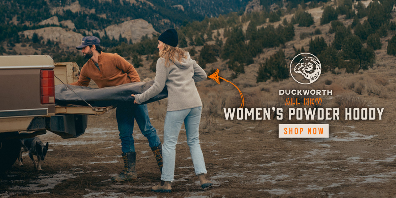 Introducing the All New Layer from Duckworth: Powder Hoody Women's | 100% USA Made Merino Wool Garments