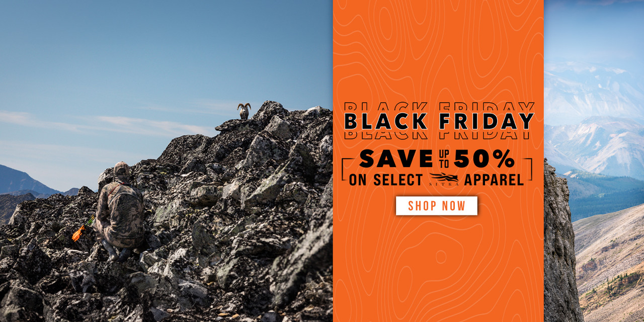Schnee Black Friday Sale! Save up to 50% on select Sitka apparel