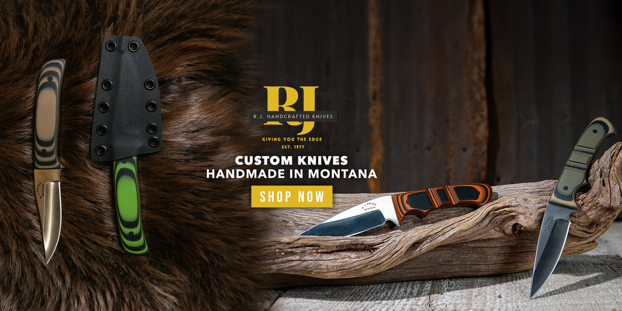 RJ Handcrafted Knives | Heirloom quality knives made in Montana