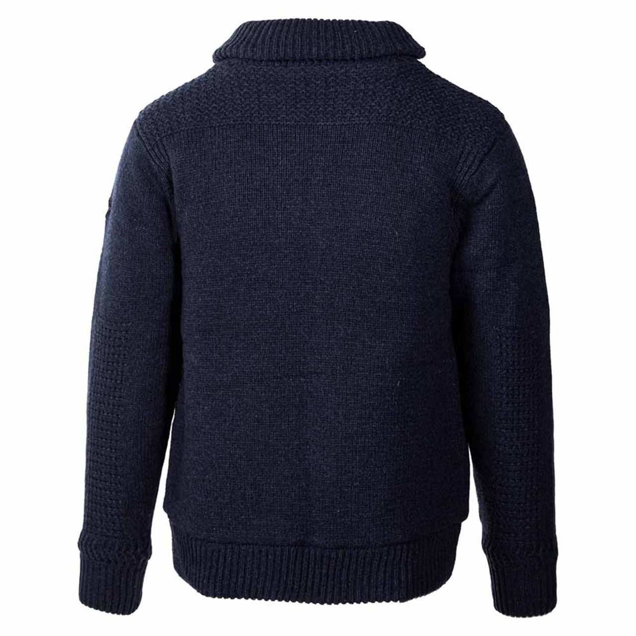 Mens Sweater Cardigan Thickened Jacket Stand Collar Zipper Sweater | Fruugo  AE