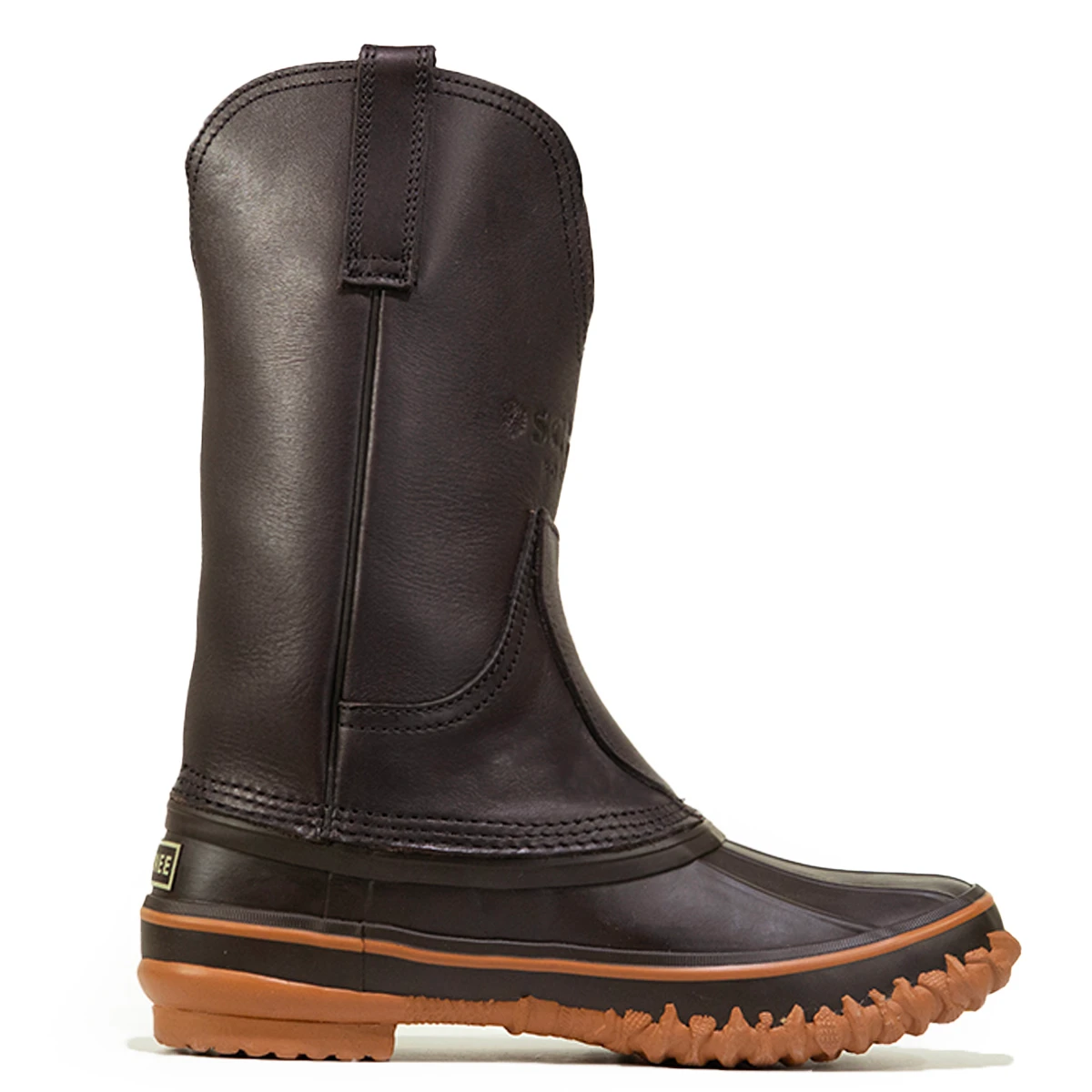 SCHNEE\'S Winter Snow PAC BOOTS Mens 7!Brown Leather Rubber Vamps & Warm Liners Schnees Pac Boots | eBay main image 3