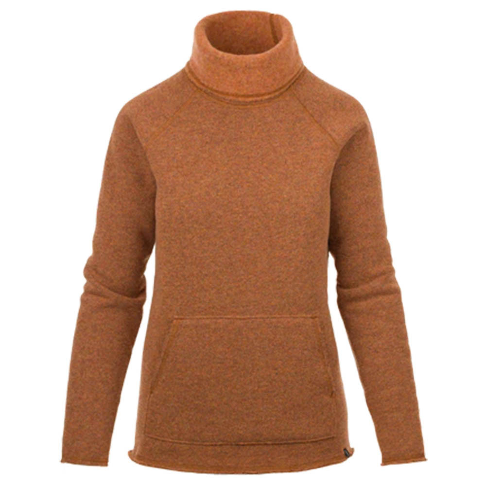 Powder High Neck | Stylish Merino Wool Top for Women