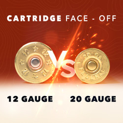 Cartridge Face Off: 12 Gauge vs. 20 Gauge Cartridge Face Off: 12 Gauge vs. 20 Gauge