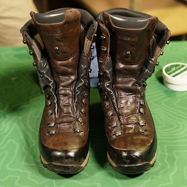 conditioning leather boots