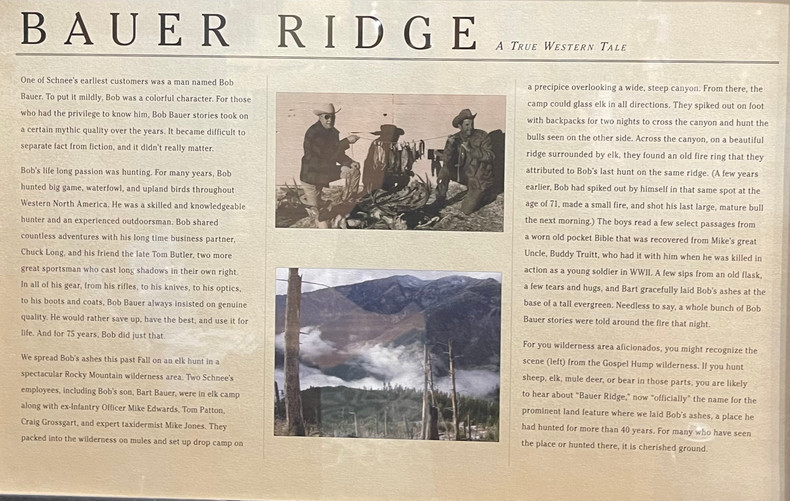 Remembering Bauer Ridge