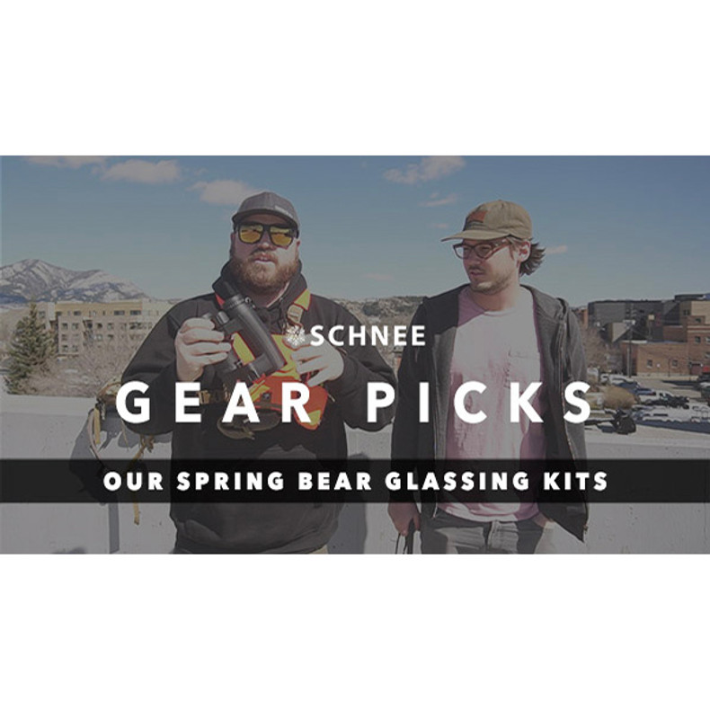 Gear Picks: Michael and Matt's go-to Spring Bear Glassing Kits
