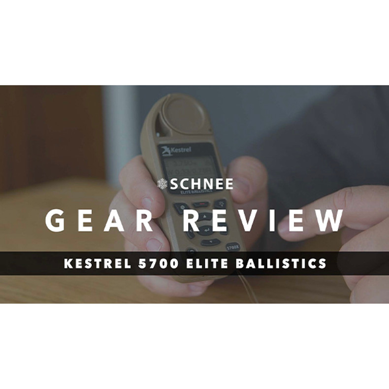 Gear Review - Kestrel Ballistic Weather Meters