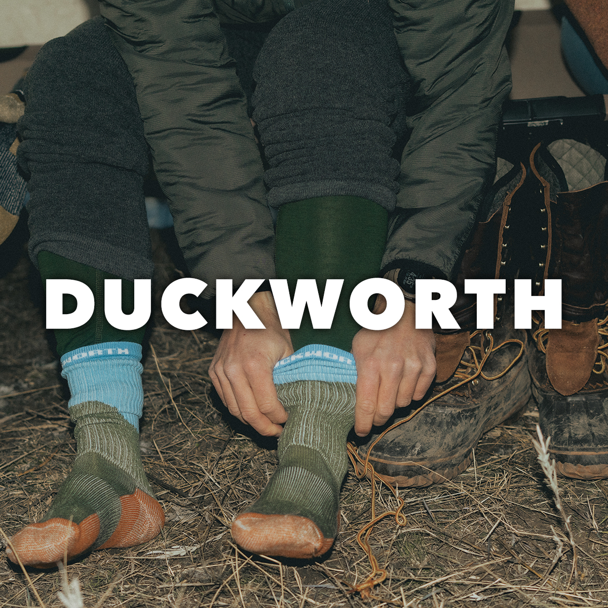 Duckworth Co. performance apparel made from 100% American-grown merino wool, offering durability, comfort, and sustainability for outdoor enthusiasts.