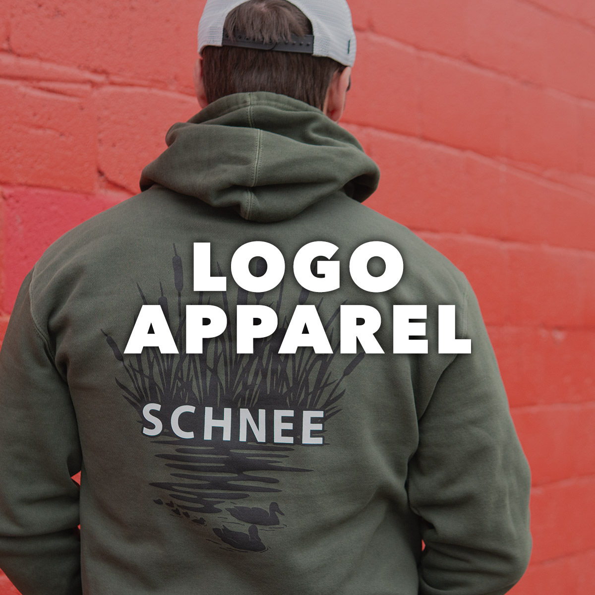 Shop Premium Quality Logo Apparel from Schnee | Save now with $20 Tees, $20 Caps, and $40 Dollar Hoodies!