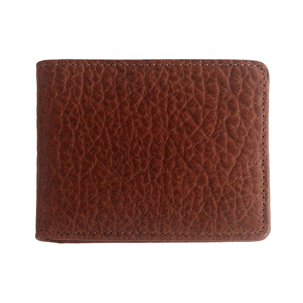 Large Bi-Fold Mesa Wallet | Premium Bison Leather Wallet Made in