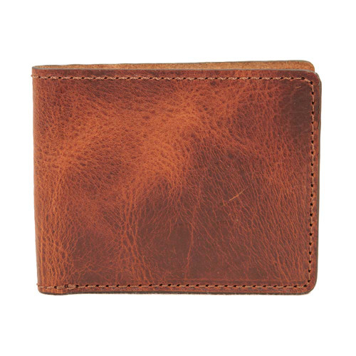 Schnee Langston Bison Leather Wallet | Large Bi-Fold Wallet with