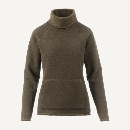 Powder High Neck | Stylish Merino Wool Top for Women