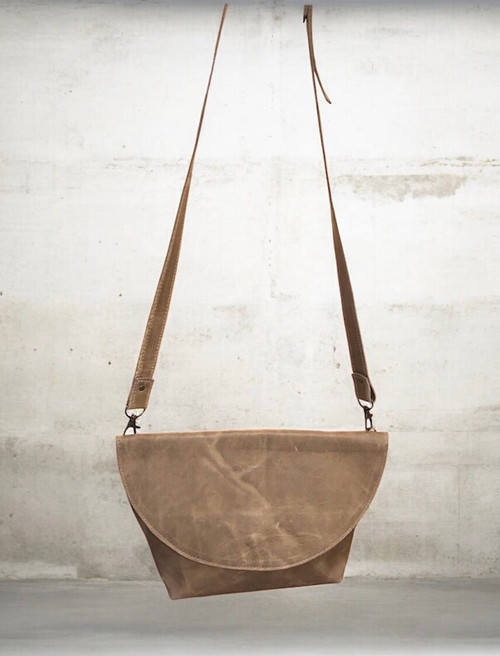 Smokey Beige Crossbody Bag