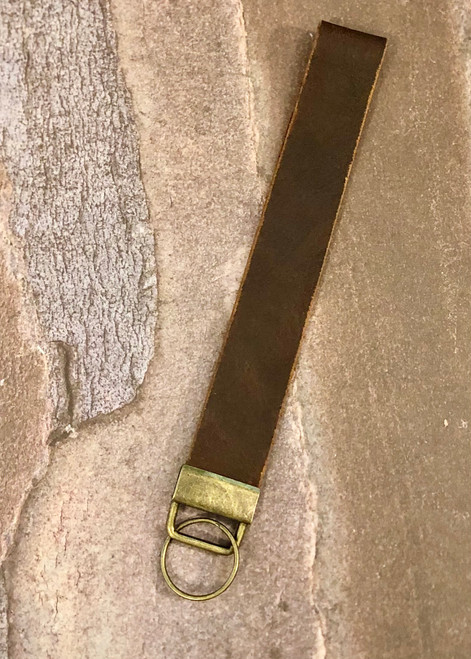 Leather Strap Keyring