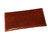 Leather B Flat Pouch - Rusty Brown