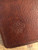 Leather Checkbook - Celtic Cross