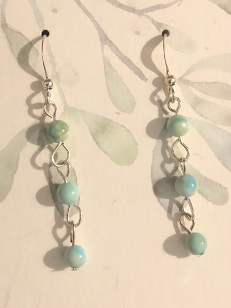 Pale Turquoise Drops