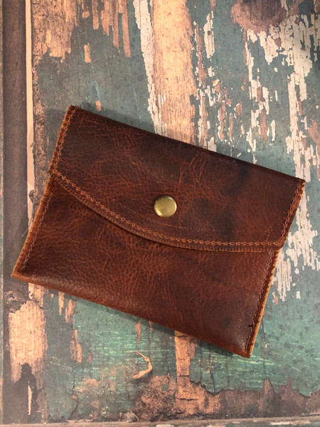Leather Card Carry Pouch