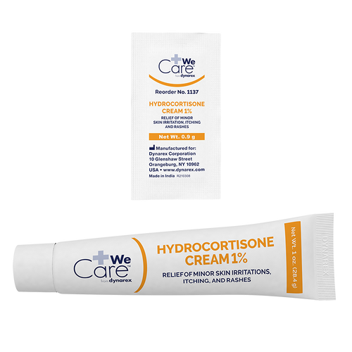 1139 Hydrocortisone Cream, 1 oz. Tube (28.4 g), 72/cs