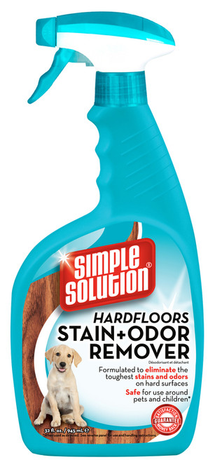 Simple Solution NATURAL Stain & Odor Remover for HARDFLOORS (32 fl. Oz. Spray)