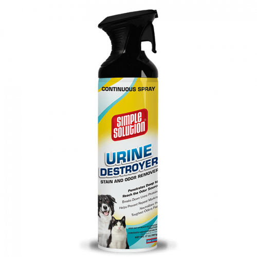 Simple Solution Pet Urine Destroyer Continuous Spray, 17 oz