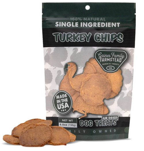 Turkey Chips 5.5oz - Single Ingredient - Made in the USA