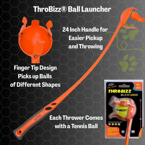 ThroBizz® + Throsafe®Thrower and Toys and Balls