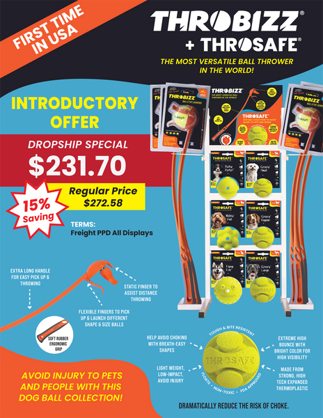 ThroBizz® + Throsafe® Introductory Offer!  15% Off w/ Free Shipping MSRP $545.16