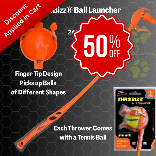 ThroBizz® + Throsafe®Thrower and Toys and Balls