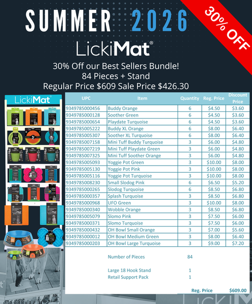 LickiMat Summer Best Sellers 30% Off!