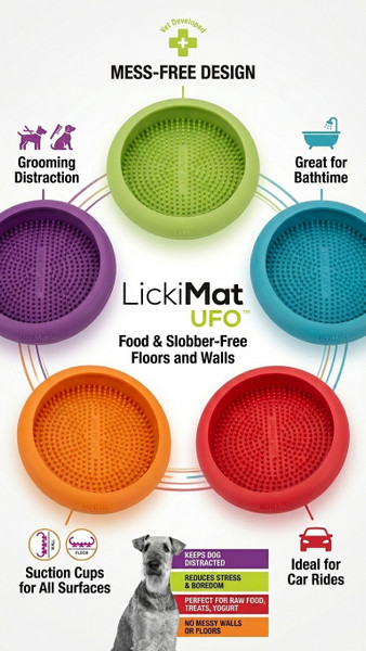 LickiMat UFO Color Assortment Pack - 5 for the price of 4 promotion!