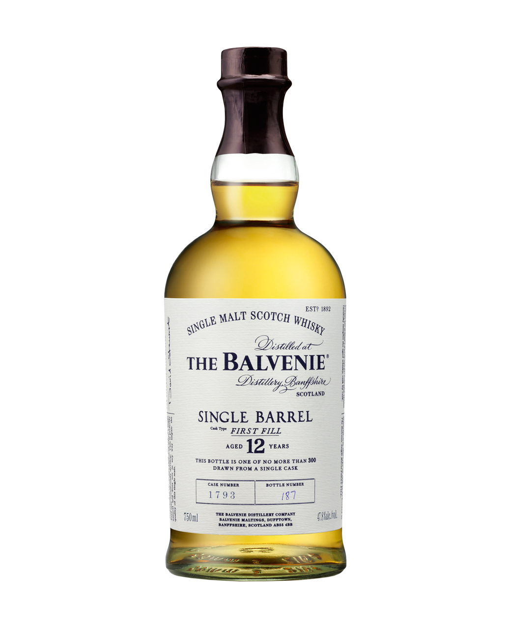 値下げBalvenie Single Barrel 15 Yearsシェリー Balvenie 15 Years Single Barrel Sherry Cask Scotch Whisky