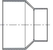 4x3" Pipe Increaser-Reducer (H×H)