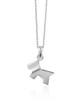 Scottie Dog Pendant Necklace – Sterling Silver
