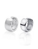 Soleil Reversible Huggie Earrings — Sterling Silver