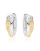 Solène Huggie Earrings — Gold Plated