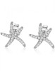Pavé Starfish Stud Earrings - Sterling Silver