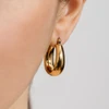 Bari Hoop Earrings – Gold Plated | Showroom