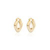 Milano Hoop Earrings – Gold Plated | Showroom