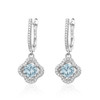 Lyon Drop Earrings – Sterling Silver (Blue) | Showroom