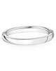 Oval Bangle – Sterling Silver
