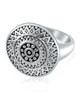 Mandala Ring – Sterling Silver