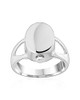 Memoria Signet Ring — Sterling Silver