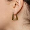 Napoli Hoop Earrings – Silver Plated