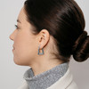 Napoli Hoop Earrings – Silver Plated