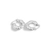 Perugia Hoop Earrings – Silver Plated