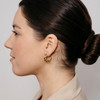 Perugia Hoop Earrings – Silver Plated