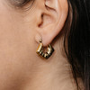 Trieste Hoop Earrings – Silver Plated