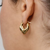 Verona Hoop Earrings – Silver Plated