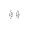 Verona Hoop Earrings – Silver Plated